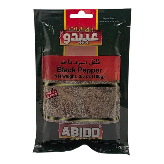 Abido Spices Black Pepper 3.5 oz (100g)