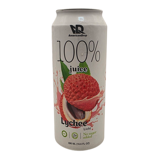 AmericanDrop 100% Lychee Juice 16.5 fl oz (490ml)