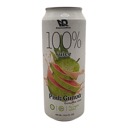 AmericanDrop 100% Pink Guava Juice 16.5 fl oz (490ml)