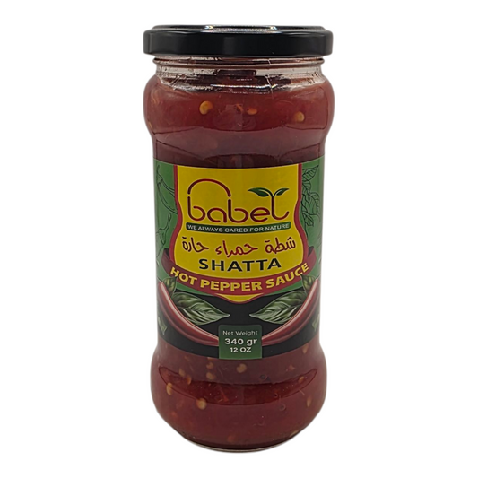 Babel Shatta Hot Pepper Sauce 12 oz (340g)