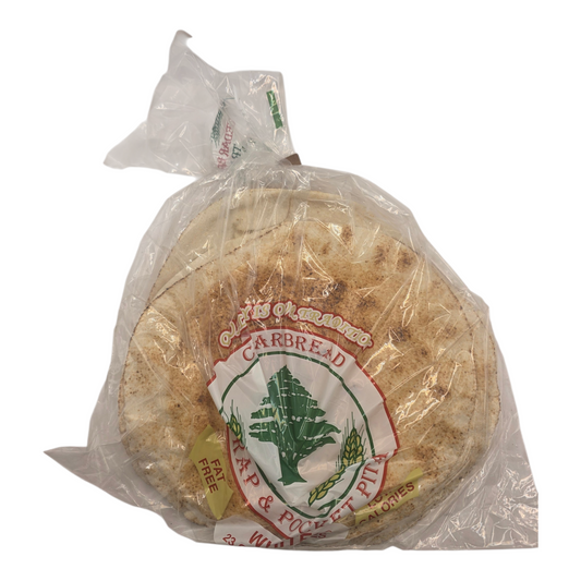 Cedar Wrap & Pocket Pita Bread - 6 Loaves - 23 oz