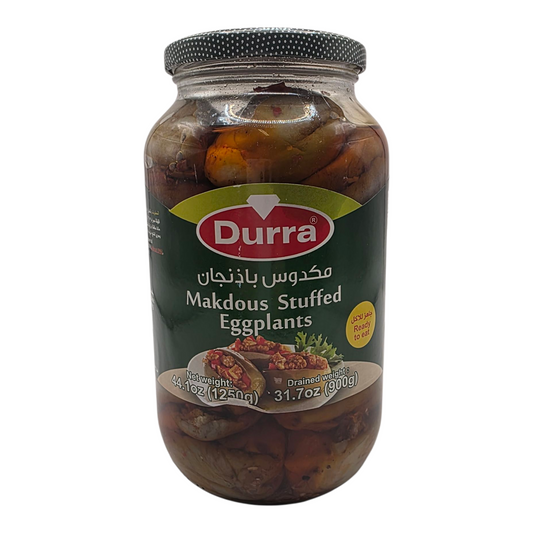 Durra Makdous Stuffed Eggplants 31.7 oz (900g)