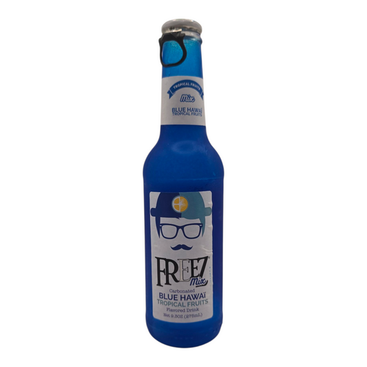FREEZ Mix Carbonated Blue Hawai Tropical Fruits Flavored Drink 9.3 fl oz (275ml)