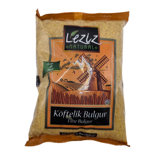Leziz Koftelik Fine Bulgur 2 lbs (908g)