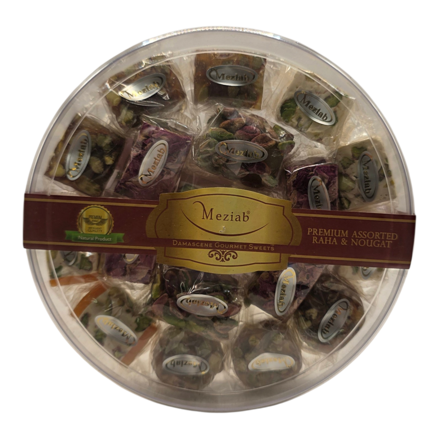 Meziab Premium Assorted Raha & Nougat 370g