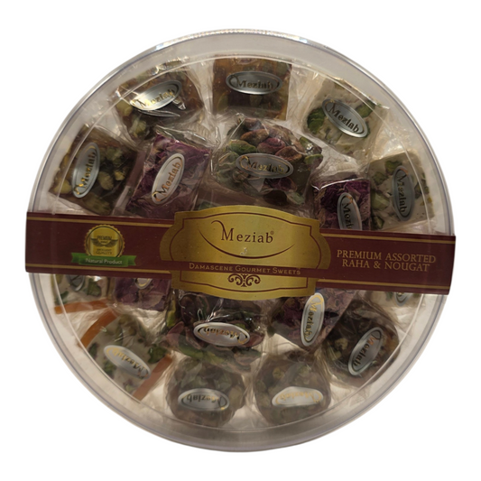 Meziab Premium Assorted Raha & Nougat 370g