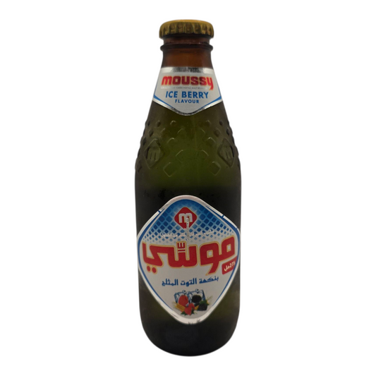 Moussy Non Alcoholic Carbonated Malt Beverage Ice Berry Flavor 275ml