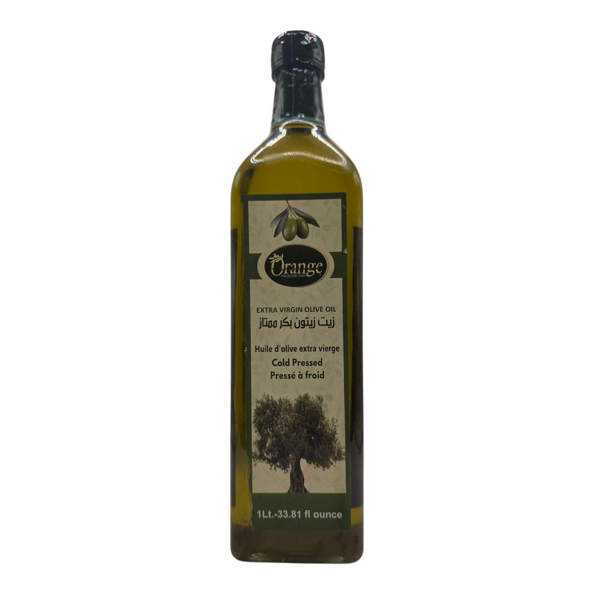 Orange Cold Pressed Extra Virgin Olive Oil 33.81 fl oz (1L) – Halalville