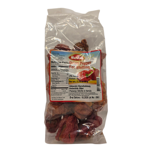 Sera Dried Pepper for Stuffing 1.76 oz (50g)