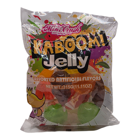 The Mini Crush Kaboom! Jelly Assorted Flavors 11.11 oz (315g)